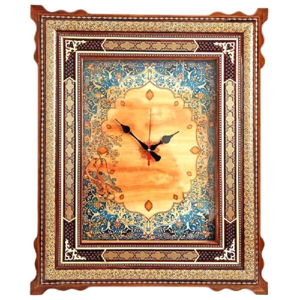 Price and Buy Handcrafted Persian Wooden Wall Clock – Khatam Marquetry Art, Tazhib_68fbfe3a3b837.jpeg Price and Buy Handcrafted Persian Wooden Wall Clock – Khatam Marquetry Art, Tazhib