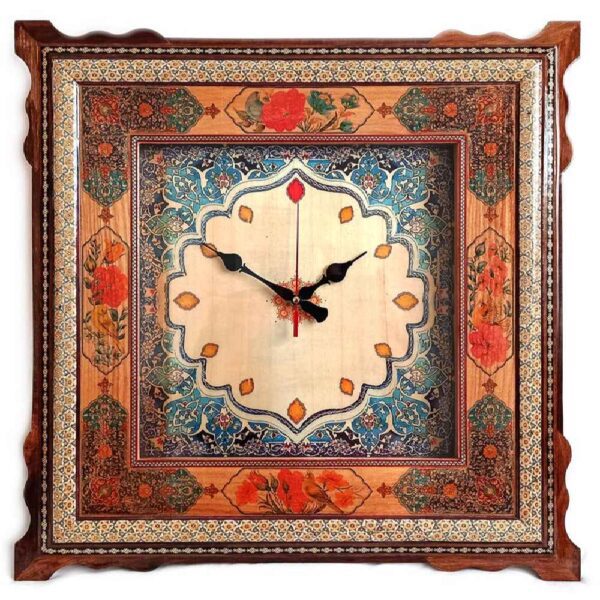 Price and Buy Handcrafted Persian Wooden Wall Clock – Khatam Marquetry Art, Vania_68fbfe8d2365d.jpeg Price and Buy Handcrafted Persian Wooden Wall Clock – Khatam Marquetry Art, Vania