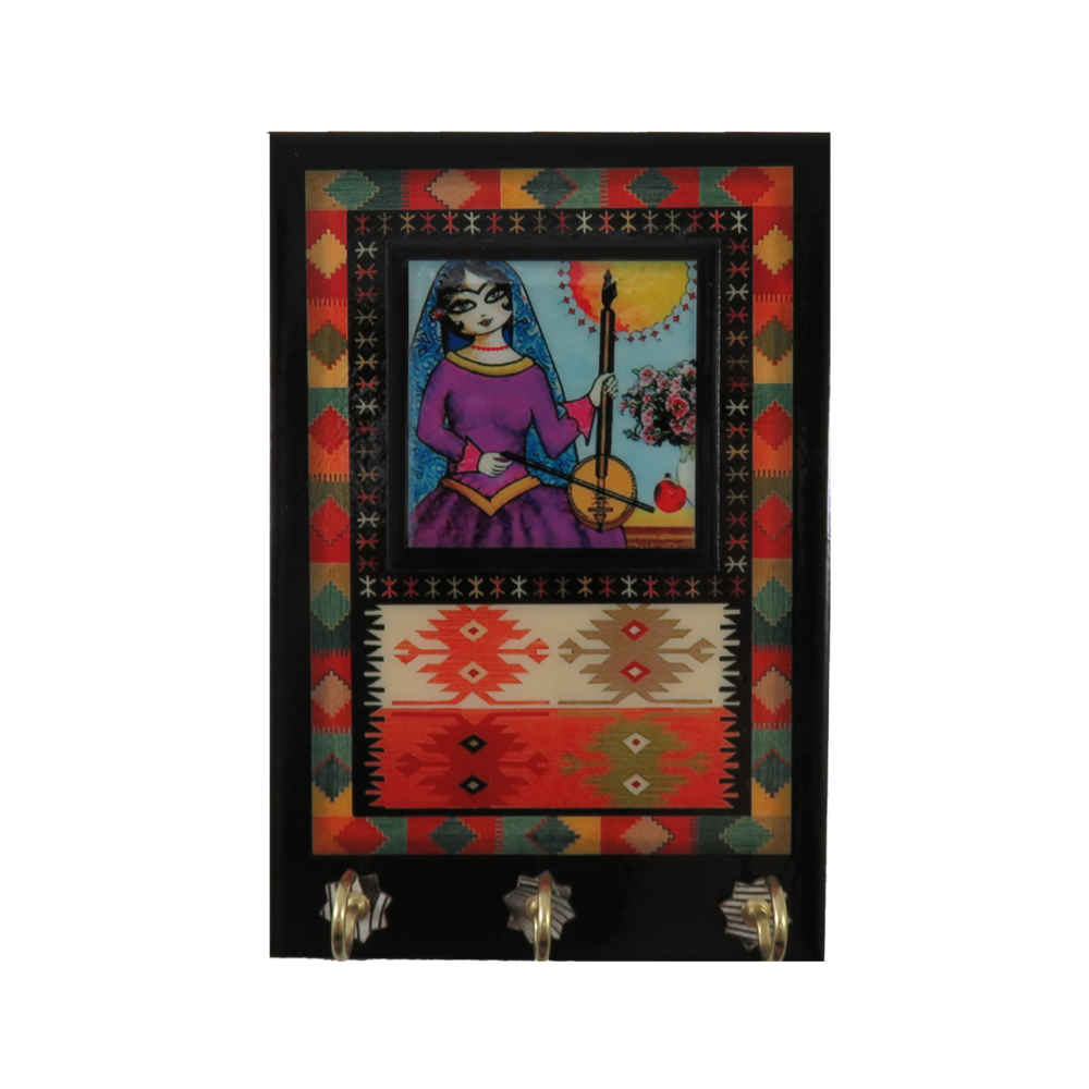 Price and Buy Handcrafted Persian Wooden Wall Key Holder Traditional Asil