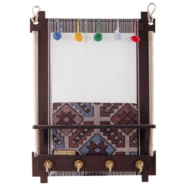 Price and Buy Handcrafted Persian Wooden Wall Key Holder with Traditional Style Weaving Loom Kit Design_68fe8634e8df4.jpeg Price and Buy Handcrafted Persian Wooden Wall Key Holder with Traditional Style Weaving Loom Kit Design