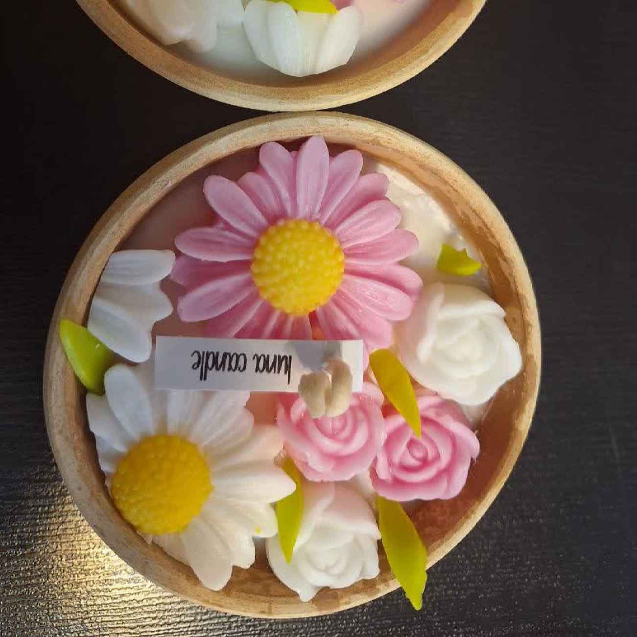 Price and Buy Handcrafted Pottery Jar Candles – Floral Pattern - Image 4