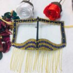Price and Buy Handcrafted Rhinestone Battoulah Mask – Gulf Burqa Asenat Model - Image 3