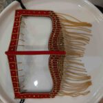 Price and Buy Handcrafted Rhinestone Battoulah Mask – Gulf Burqa - Image 3