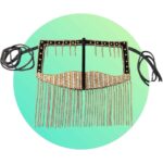 Price and Buy Handcrafted Rhinestone Battoulah Mask Gulf Burqa - Image 3