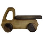 Price and Buy Handcrafted Solid Cherry Wood Truck Toy – Durable & Safe for Toddlers