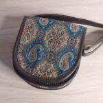 Price and Buy Handcrafted Termeh Round Bag with Heritage Persian Motifs