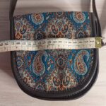 Price and Buy Handcrafted Termeh Round Bag with Heritage Persian Motifs - Image 4
