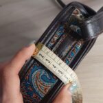 Price and Buy Handcrafted Termeh Round Bag with Heritage Persian Motifs - Image 6