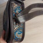 Price and Buy Handcrafted Termeh Round Bag with Heritage Persian Motifs - Image 7