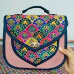 Price and Buy Handcrafted Termeh Shoulder Bag Featuring Persian Design