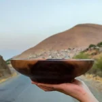 Price and Buy Handcrafted Walnut wood Bowl,25 cm – Ideal for Fruits & Nuts