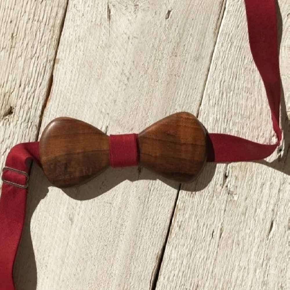 Price and Buy Handcrafted Wooden Bow Tie – Elegant Payam Model - Image 3