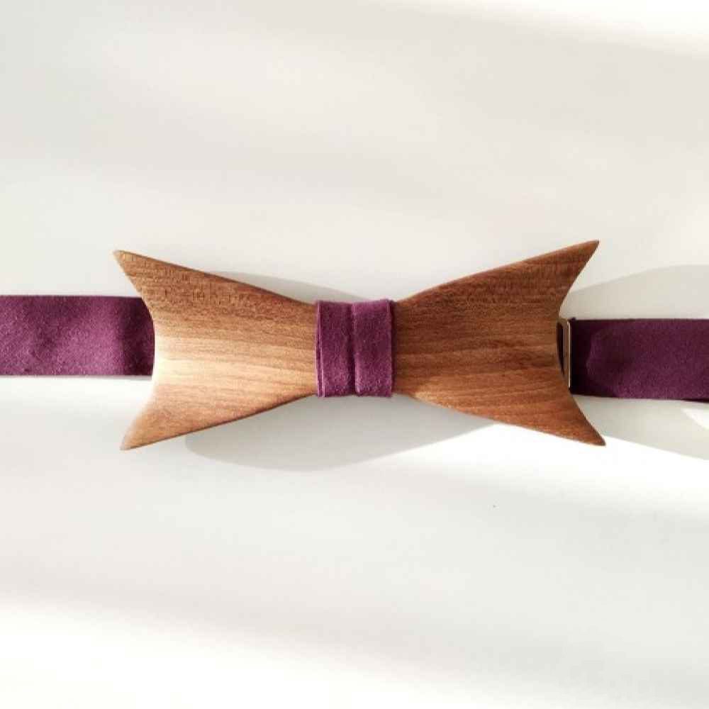 Price and Buy Handcrafted Wooden Bow Tie – Elegant Sepehr Model