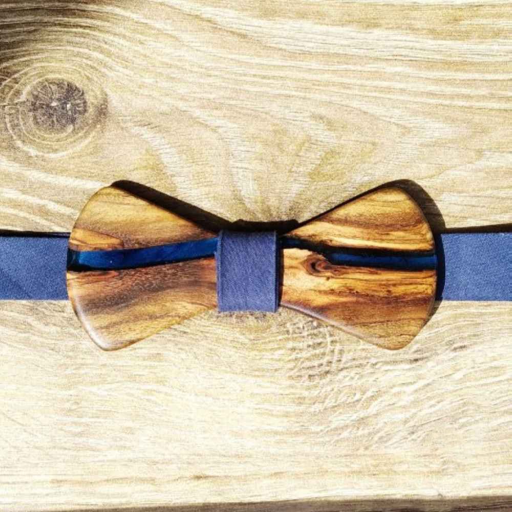 Price and Buy Handcrafted Wooden Bow Tie – Elegant Shamim Model - Image 3