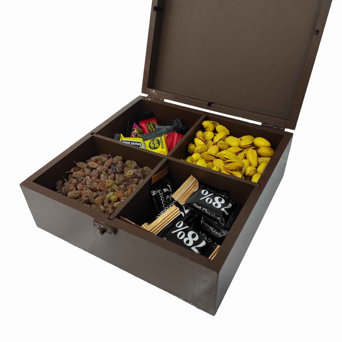 Price and Buy Handcrafted Wooden Candy Box with Persian Tile Design - Image 3