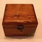 Price and Buy Handcrafted Wooden Jewelry Box in Brown