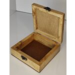 Price and Buy Handcrafted Wooden Jewelry Box with Geometric Engraving - Image 3