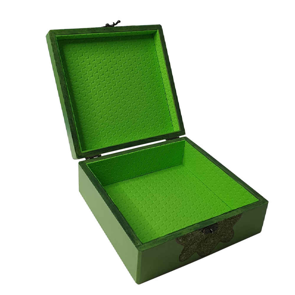 Price and Buy Handcrafted Wooden Jewelry Box with Persian Calligraphy Quote - Image 3