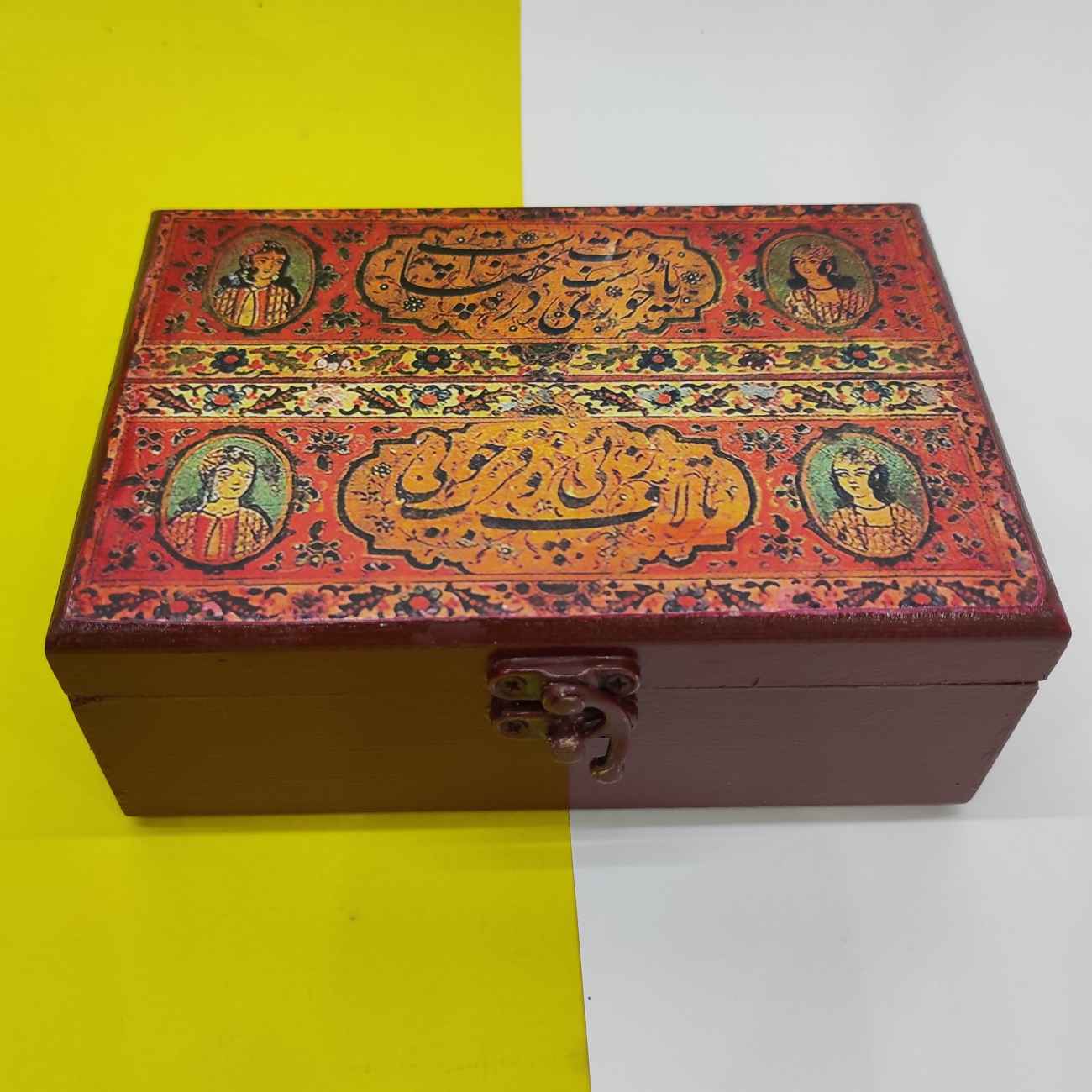 Price and Buy Handcrafted Wooden Jewelry Box with Persian-Inspired & Calligraphy Pattern_6901f5f244033.jpeg Price and Buy Handcrafted Wooden Jewelry Box with Persian-Inspired & Calligraphy Pattern - Image 1