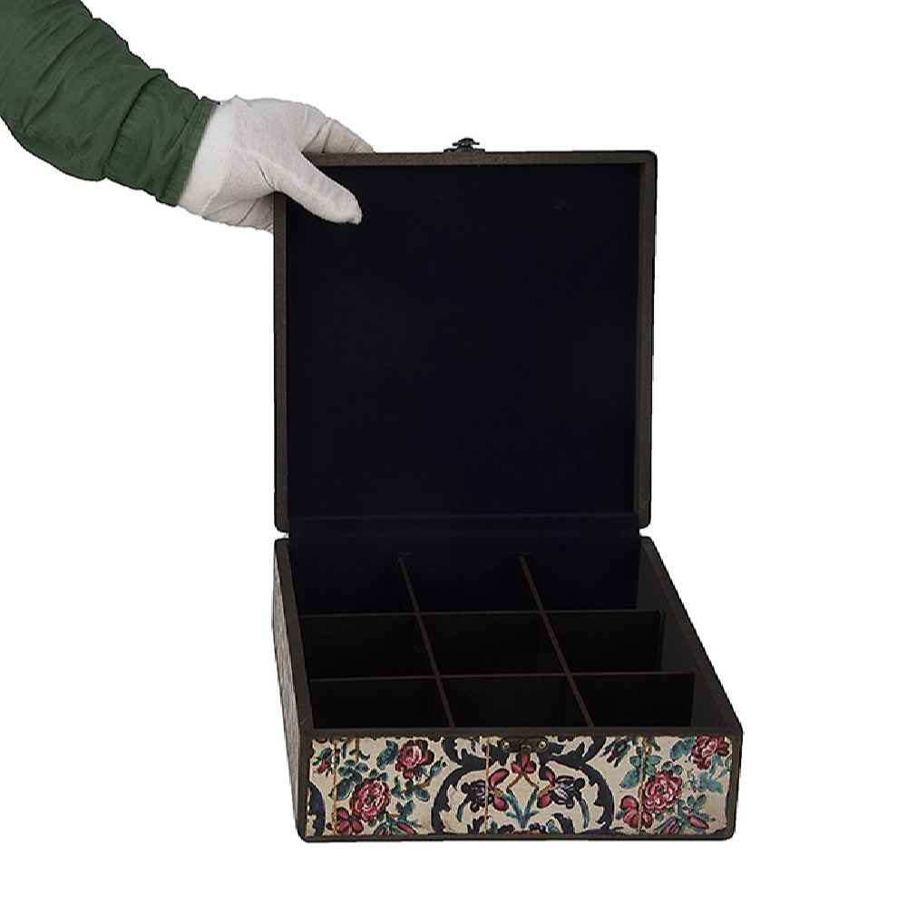 Price and Buy Handcrafted Wooden Jewelry Box with Persian-Inspired Pattern – Arnoosha - Image 3