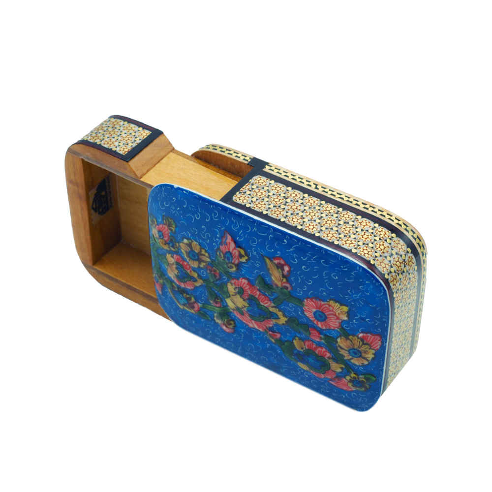 Price and Buy Handcrafted Wooden Jewelry Box with Persian-Inspired Pattern – Darya - Image 3