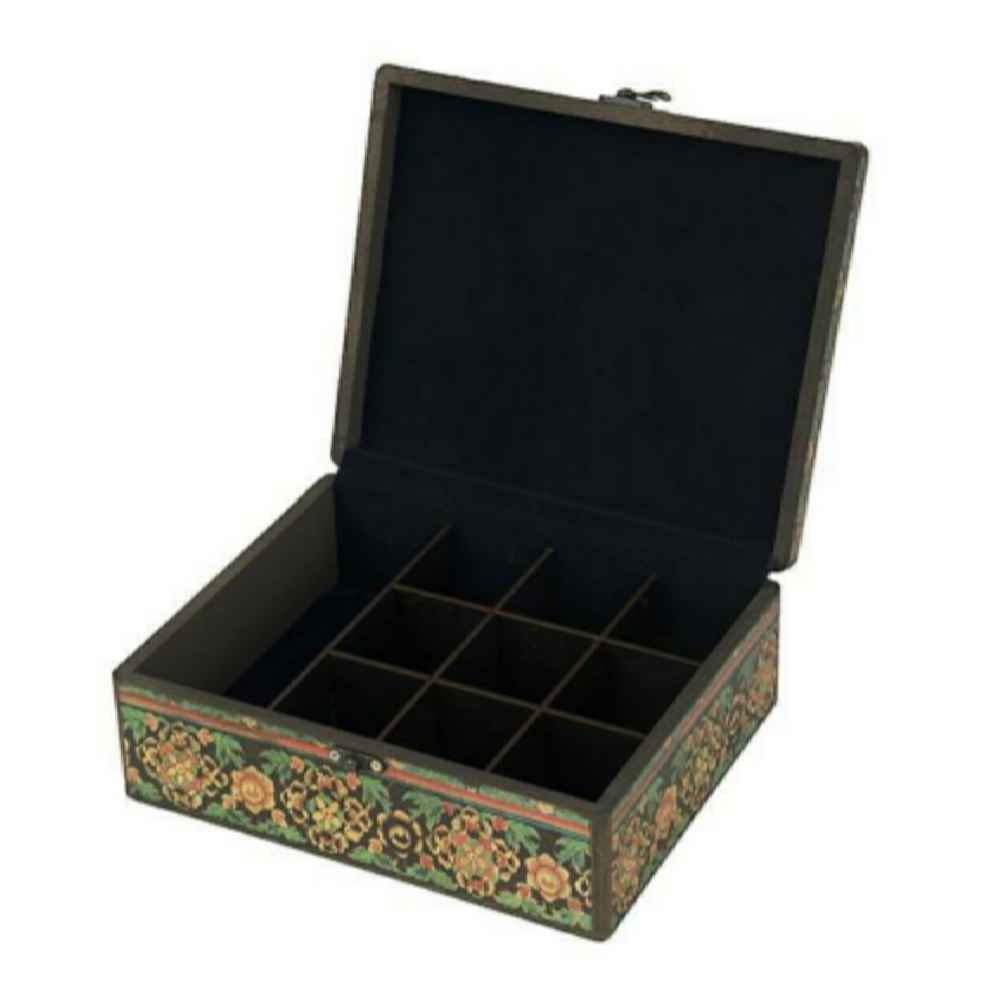 Price and Buy Handcrafted Wooden Jewelry Box with Persian-Inspired Pattern – Farah - Image 3