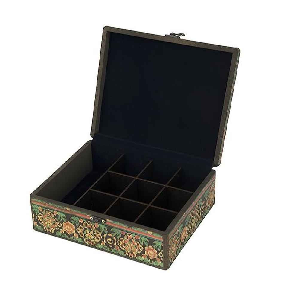 Price and Buy Handcrafted Wooden Jewelry Box with Persian-Inspired Pattern – Mahi - Image 3