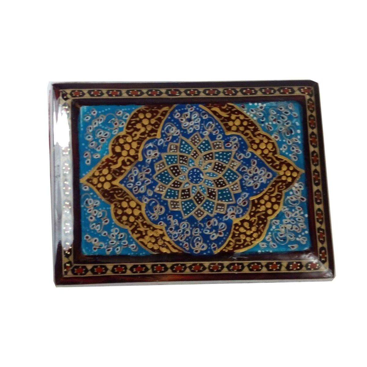 Price and Buy Handcrafted Wooden Jewelry Box with Persian Khatam Design – Royal - Image 3