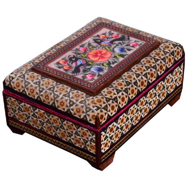 Price and Buy Handcrafted Wooden Jewelry Box with Persian Khatam Feryal Design_68fe03547efcd.jpeg Price and Buy Handcrafted Wooden Jewelry Box with Persian Khatam Feryal Design