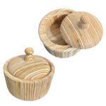 Price and Buy Handcrafted Wooden Sugar Bowl – A Natural Touch for Your Kitchen - Image 3