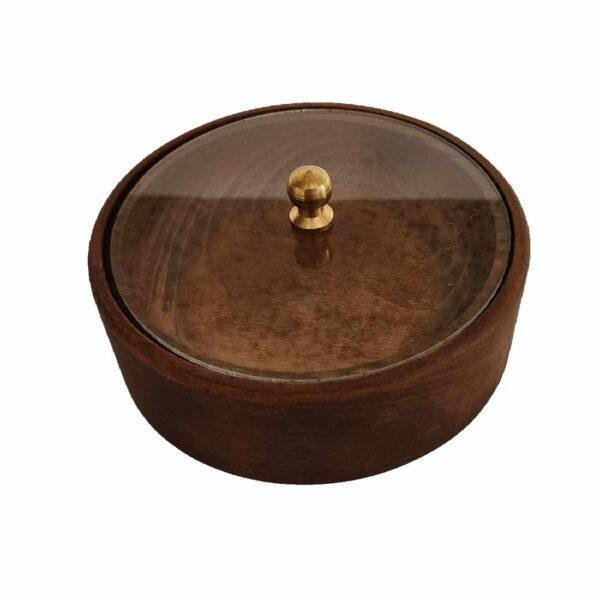 Price and Buy Handcrafted Wooden Sugar Bowl with Glass Lid_69003f8984e30.jpeg Price and Buy Handcrafted Wooden Sugar Bowl with Glass Lid