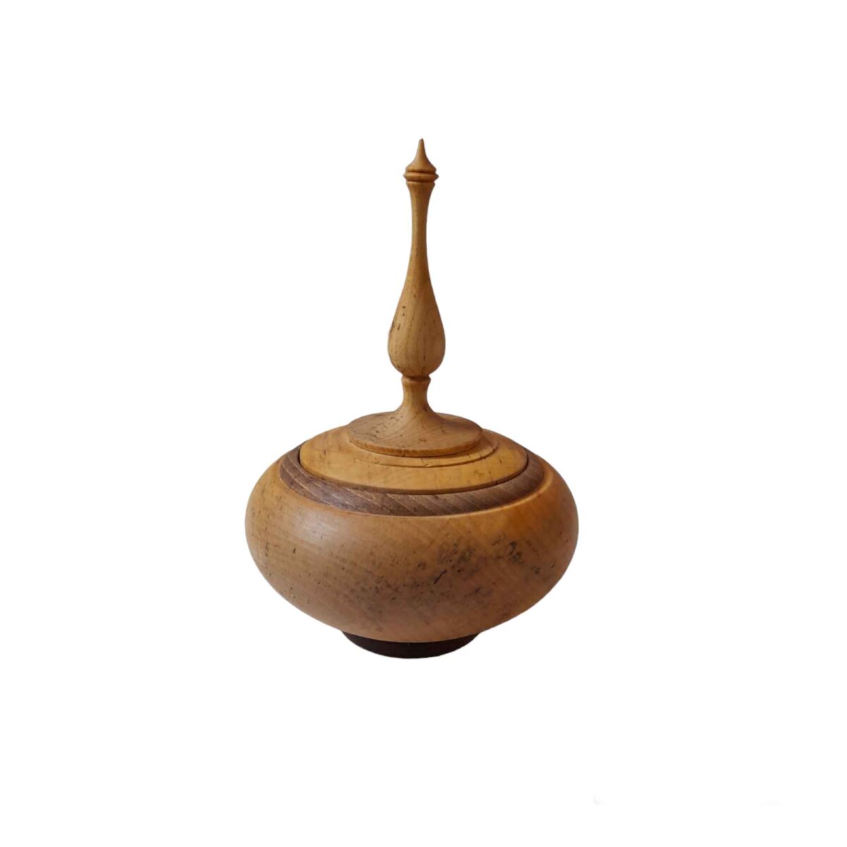 Price and Buy Handcrafted Wooden Sugar Bowl with Lid – Rustic Style Afra
