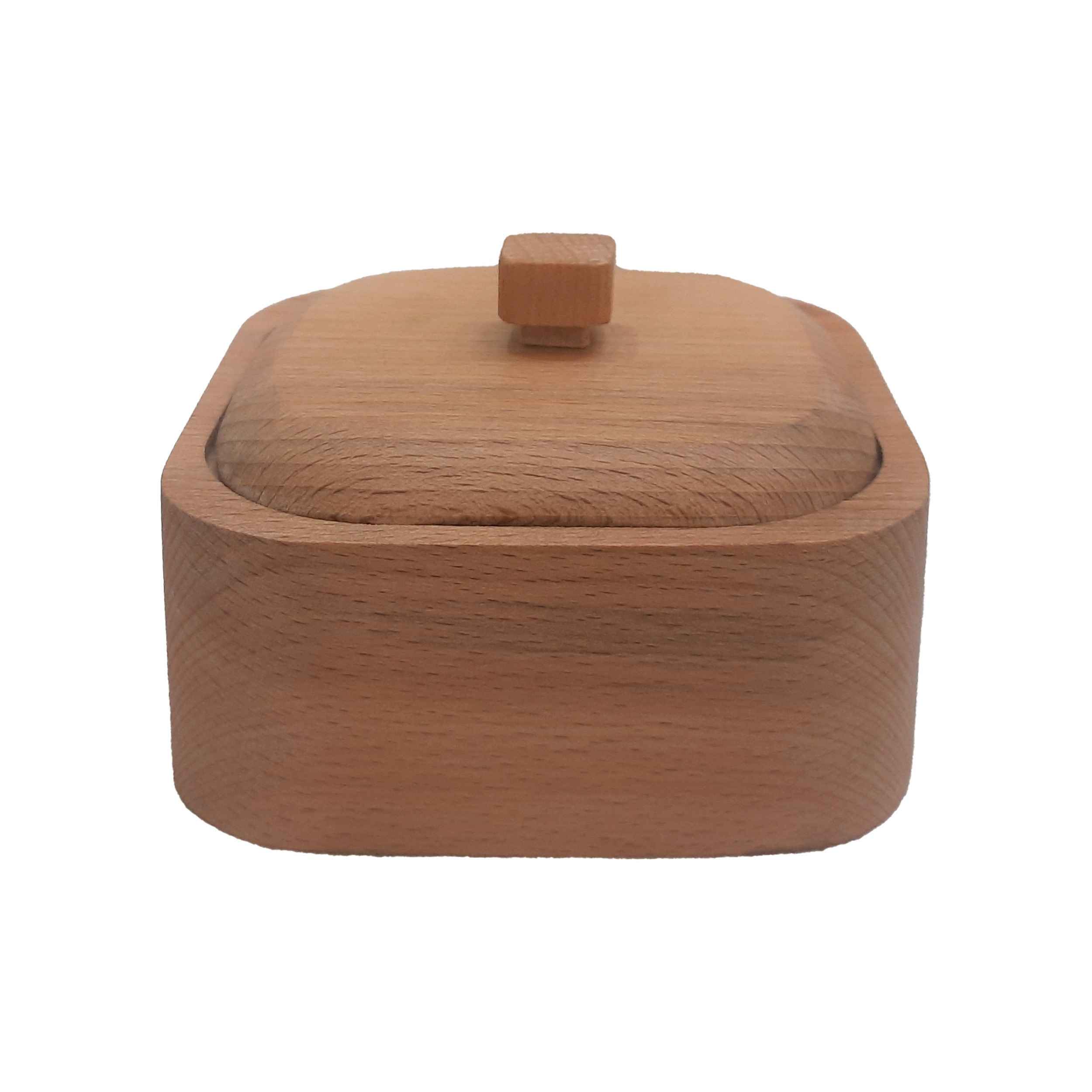 Price and Buy Handcrafted Wooden Sugar Bowl with Lid – Rustic Style Liana
