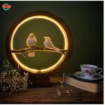 Price and Buy Handcrafted Wooden Table Lamp – Neon Lamp Made with Russian Wood