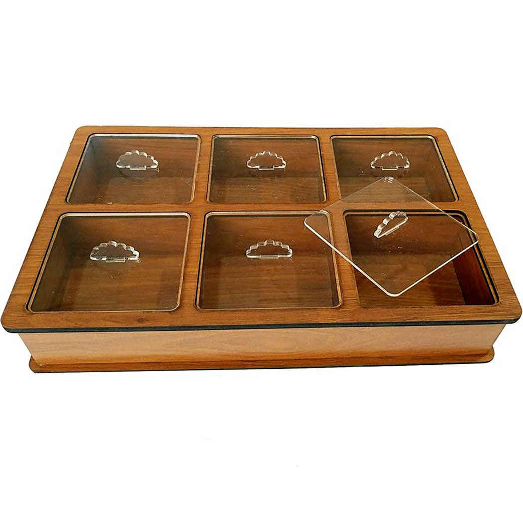 Price and Buy Handcrafted Wooden Tea Organizer – Chest Design 613