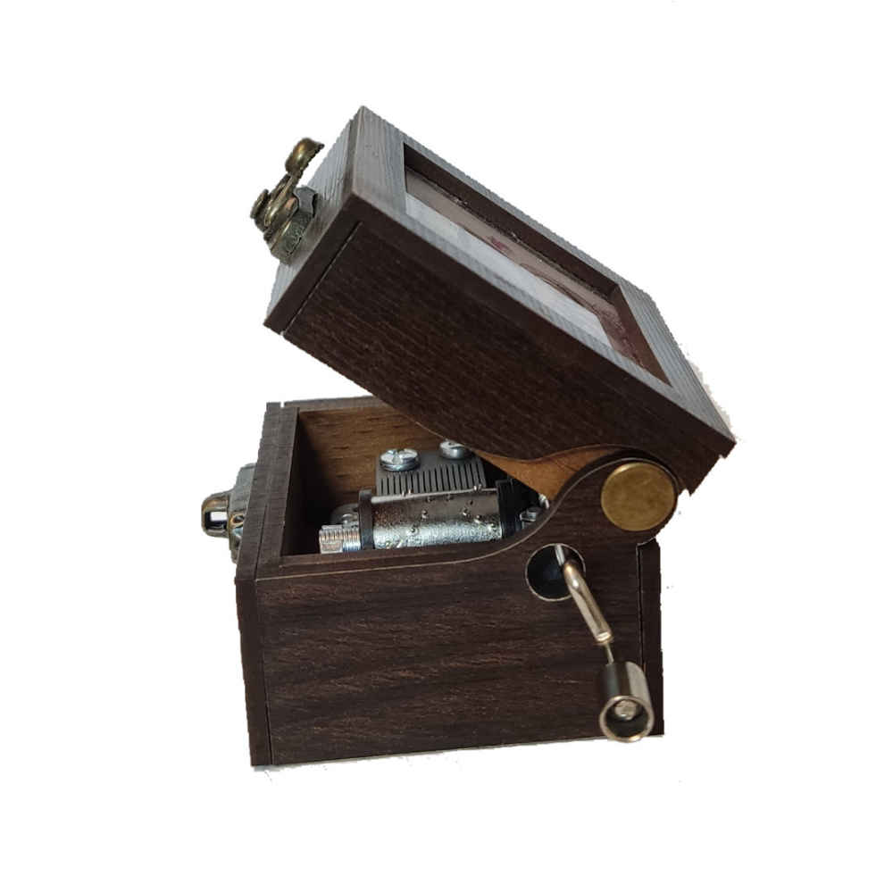 Price and Buy Handcrank Wooden Musical Box Model Melody - Image 7