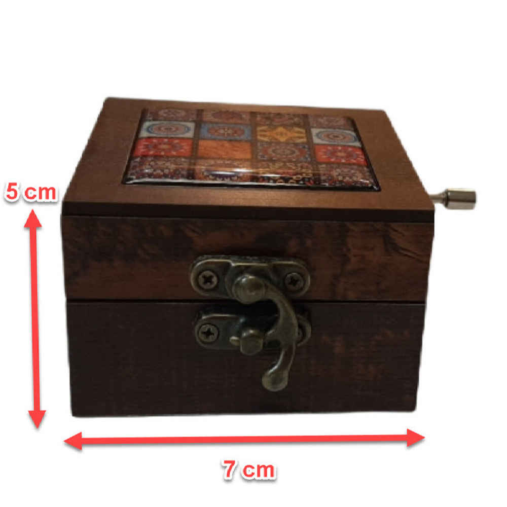 Price and Buy Handcrank Wooden Musical Box Model Parham - Image 3