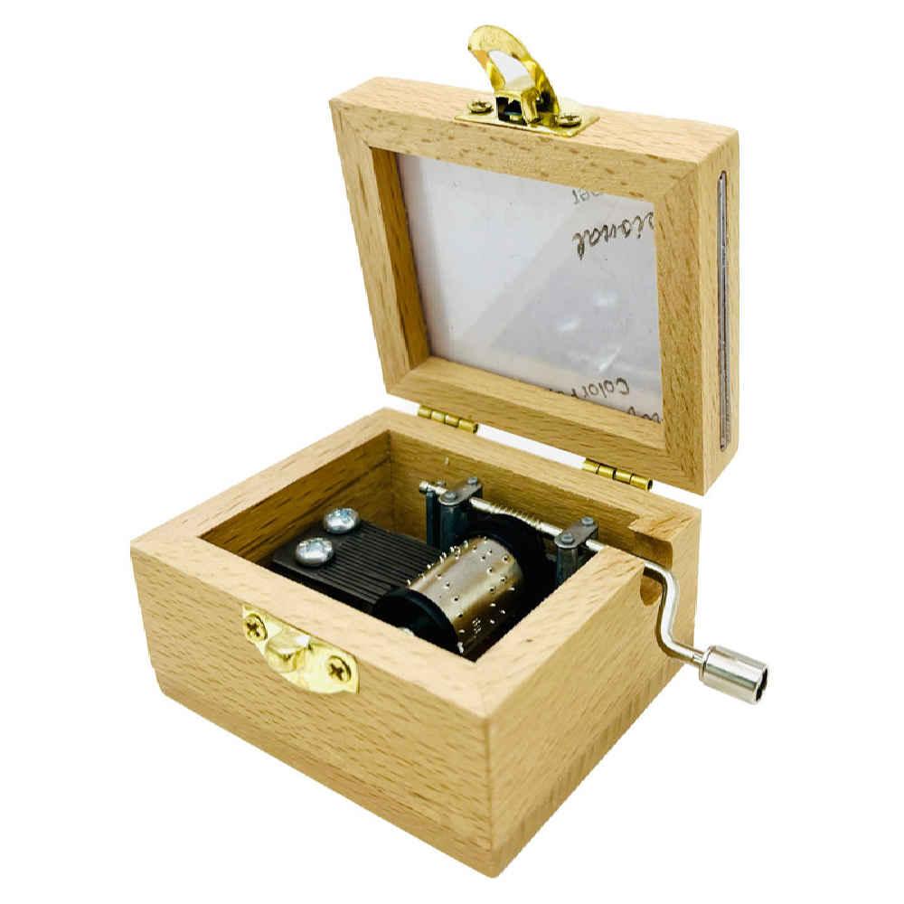 Price and Buy Handcrank Wooden Musical Box Model Sun - Image 3