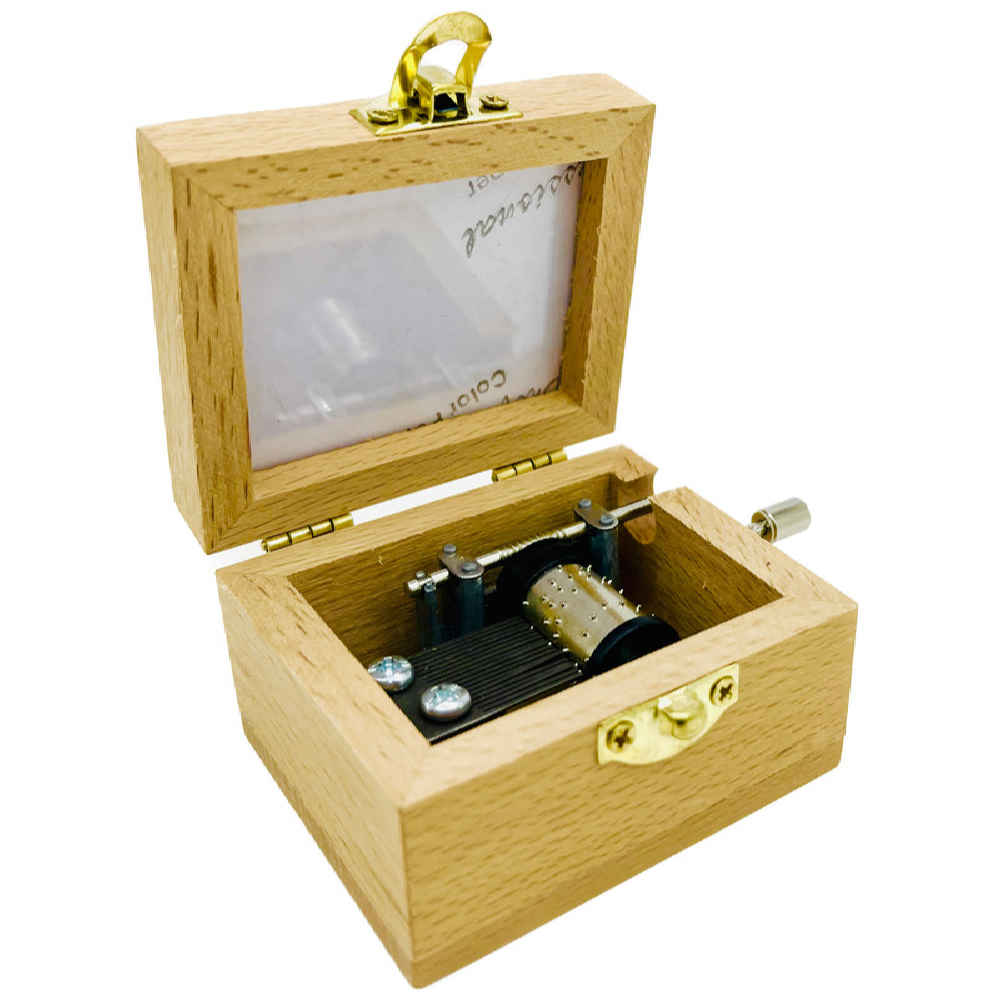 Price and Buy Handcrank Wooden Musical Box Model Sun - Image 4