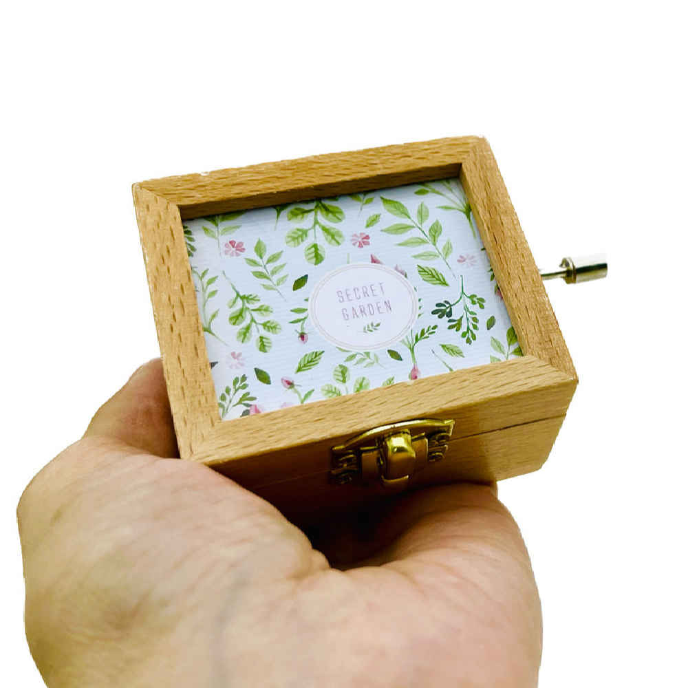 Price and Buy Handcrank Wooden Musical Box Model Sun - Image 5