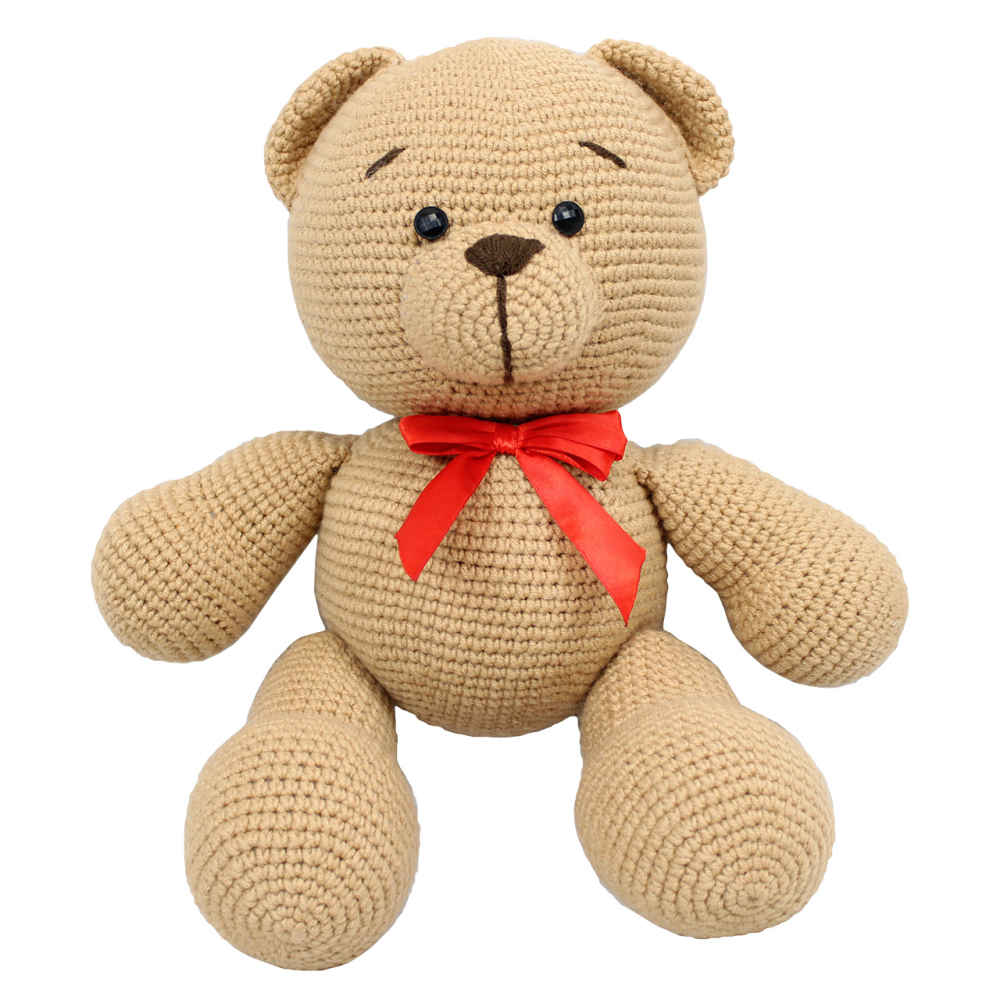 Price and Buy Handmade Amigurumi Stuffed Teddy Bear Animal – Model Nelson | Classic & Cuddly