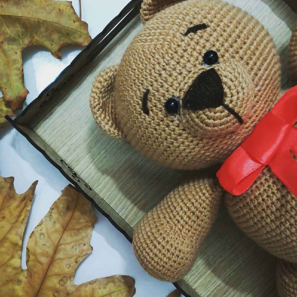 Price and Buy Handmade Amigurumi Stuffed Teddy Bear Animal – Model Nelson | Classic & Cuddly - Image 4