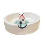Price and Buy Handmade Ceramic Ashtray – Minimalist Hut Design