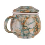 Price and Buy Handmade Ceramic Mug with Watercolor Design – Dishwasher & Microwave Safe