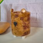 Price and Buy Handmade Ceramic Pot or Brush and Pencil Holder, Tedy & Frog Design - Image 4