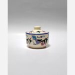 Price and Buy Handmade Ceramic Sugar Bowl with Persian Inspired Design