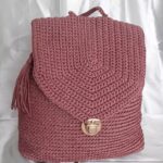 Price and Buy Handmade Crochet Bag –  in Peach Color Functional & Fashionable Design