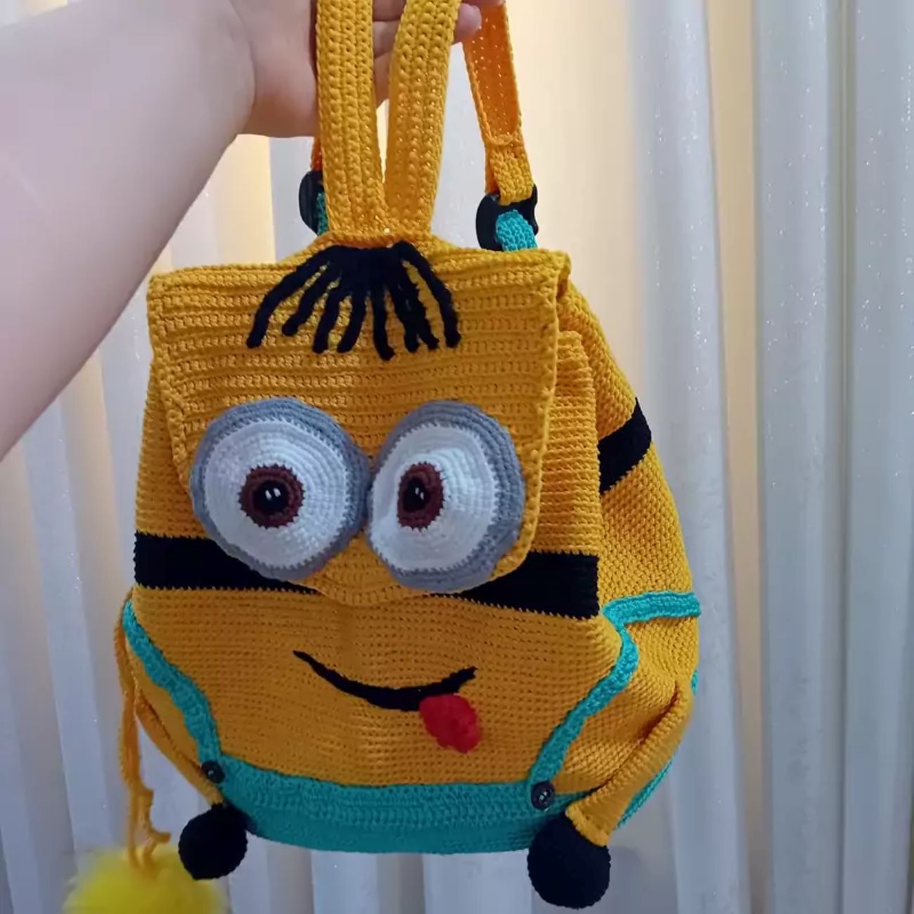 Price and Buy Handmade Crochet Bag Minion Design for Kids – Cute, Fun, and Unique Accessory