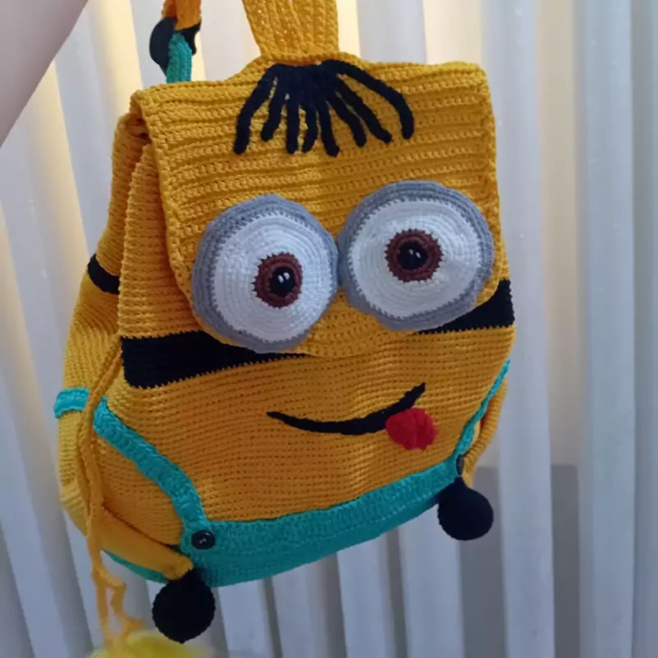 Price and Buy Handmade Crochet Bag Minion Design for Kids – Cute, Fun, and Unique Accessory - Image 3