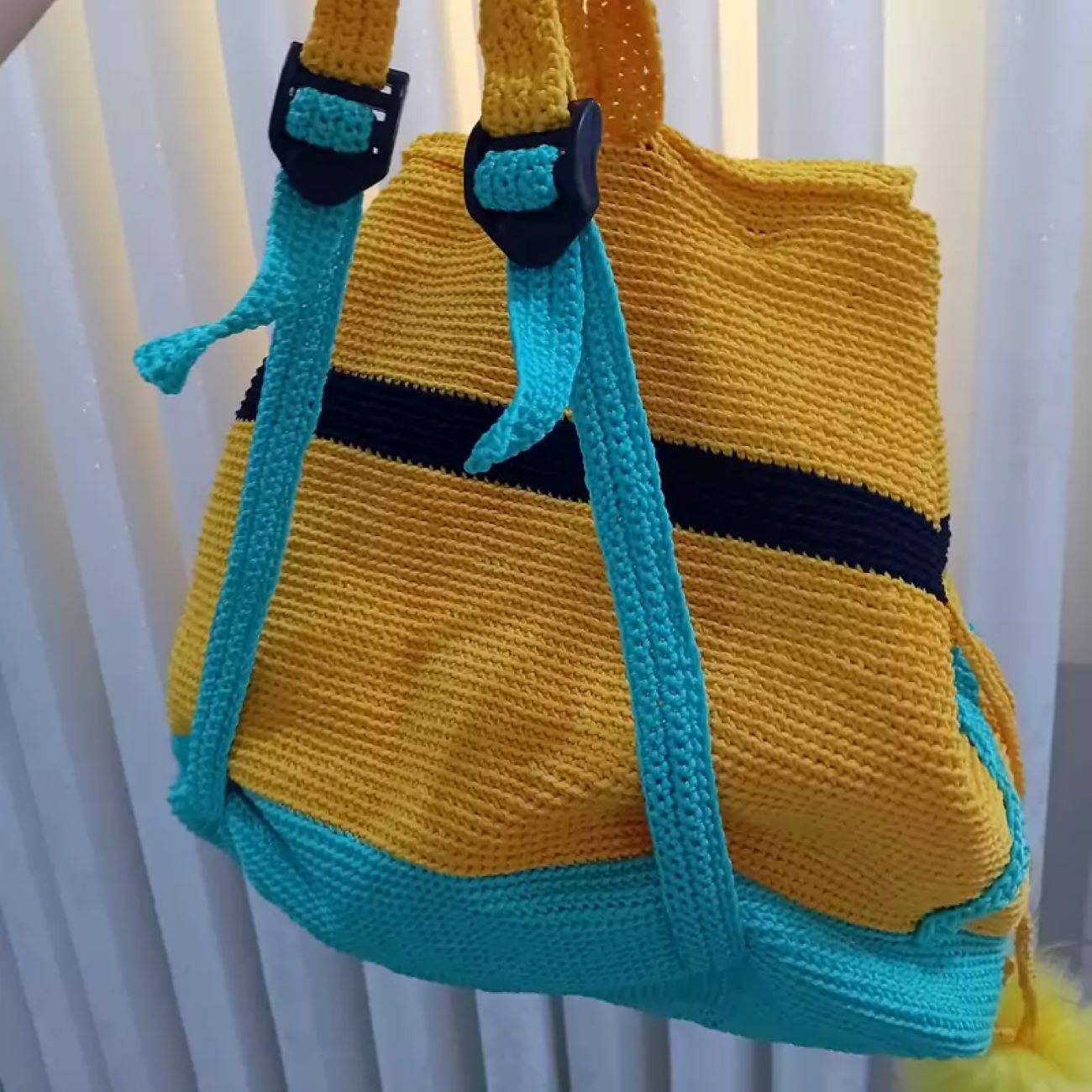 Price and Buy Handmade Crochet Bag Minion Design for Kids – Cute, Fun, and Unique Accessory - Image 4